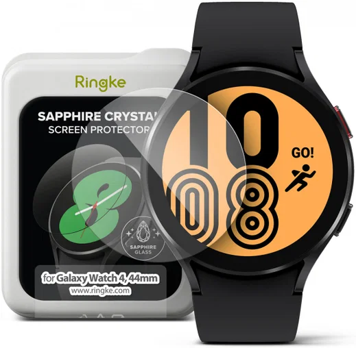 Ringke Sapphire Glass Samsung Galaxy Watch 4 44MM Screen Protector afbeelding 1