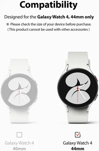 Ringke Sapphire Glass Samsung Galaxy Watch 4 44MM Screen Protector afbeelding 11