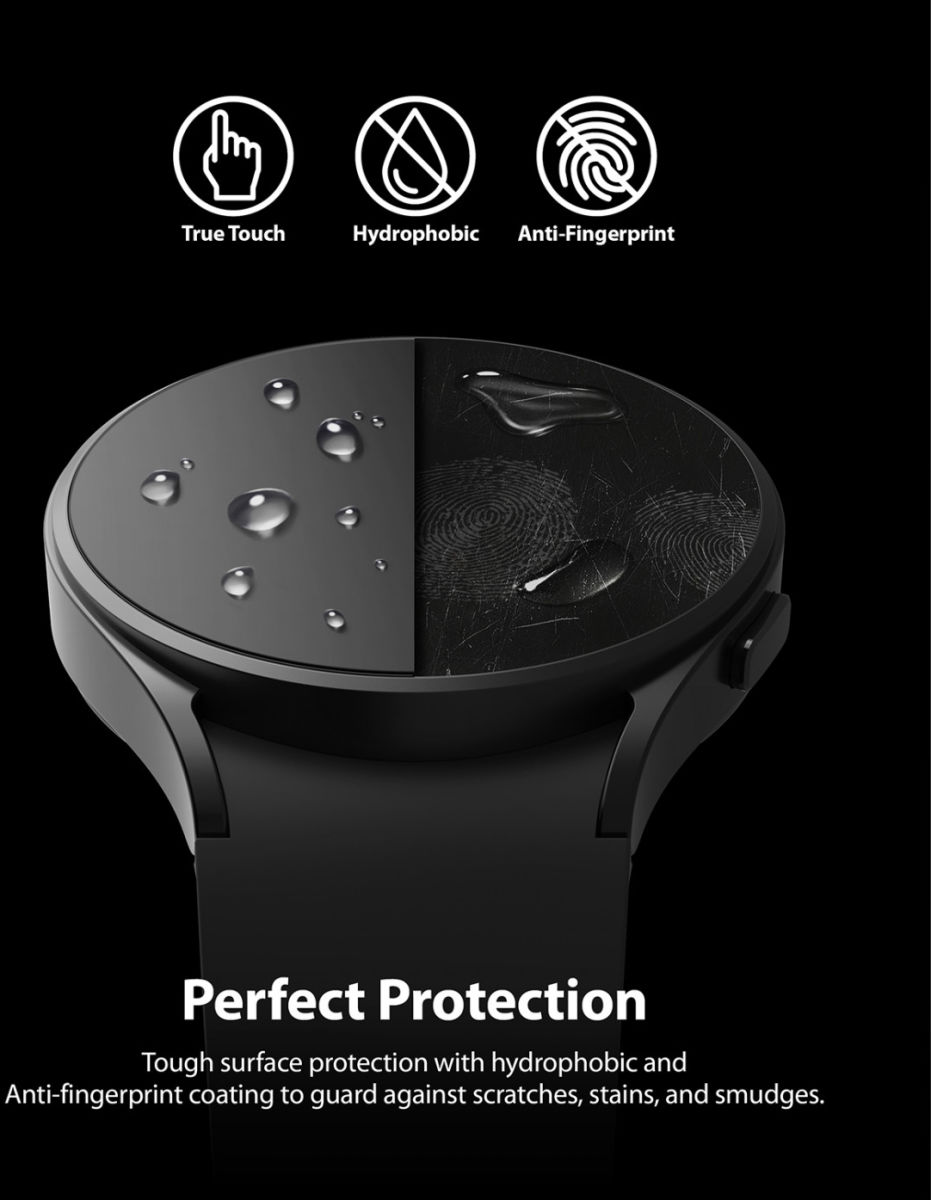 Ringke Sapphire Glass Samsung Galaxy Watch 4 44MM Screen Protector afbeelding 4