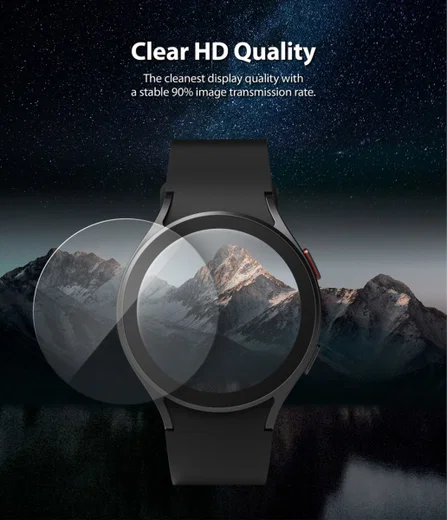 Ringke Sapphire Glass Samsung Galaxy Watch 4 44MM Screen Protector afbeelding 8