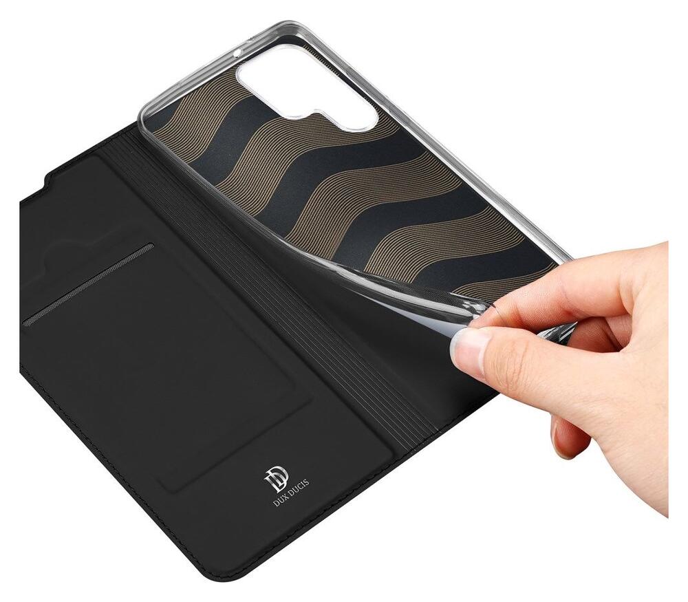 Dux Ducis Skin Pro Samsung Galaxy S22 Ultra Hoesje Portemonnee Zwart afbeelding 5