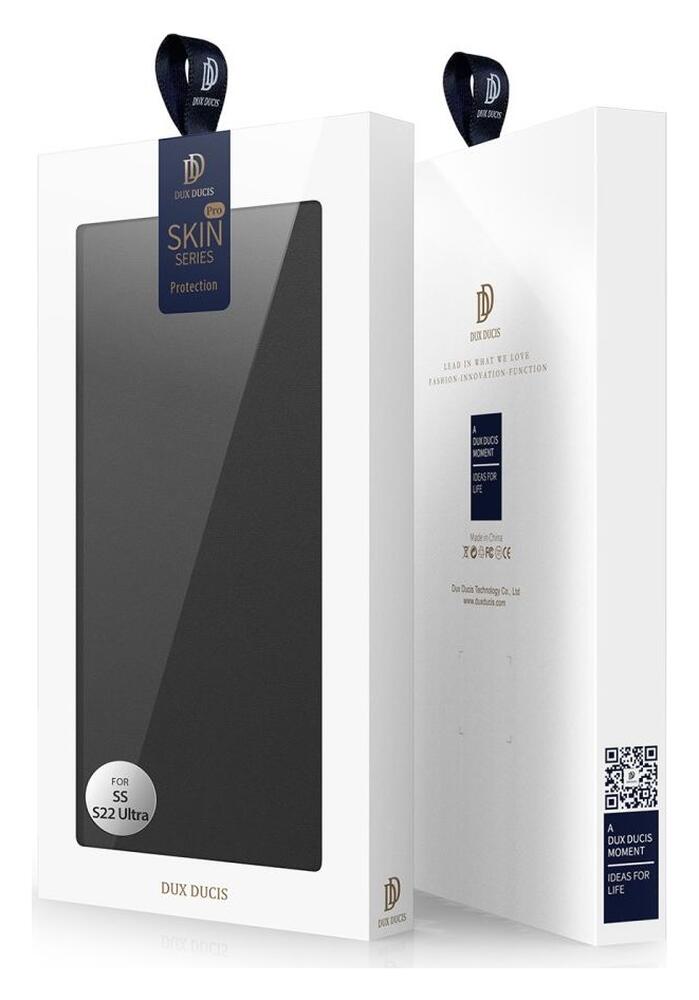 Dux Ducis Skin Pro Samsung Galaxy S22 Ultra Hoesje Portemonnee Zwart afbeelding 10