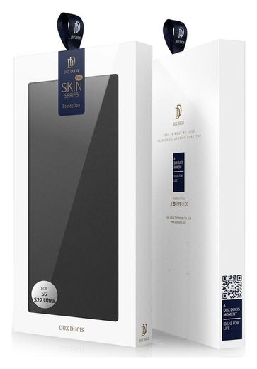 Dux Ducis Skin Pro Samsung Galaxy S22 Ultra Hoesje Portemonnee Zwart afbeelding 10
