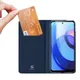 Dux Ducis Skin Pro Motorola Moto E20 / E30 / E40 Hoesje Blauw afbeelding 1