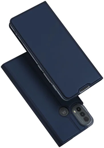 Dux Ducis Skin Pro Motorola Moto E20 / E30 / E40 Hoesje Blauw afbeelding 2