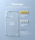 Ringke Fusion+ iPhone 13 Pro Max Hoesje Transparant + Bumper Geel/Wit afbeelding 11