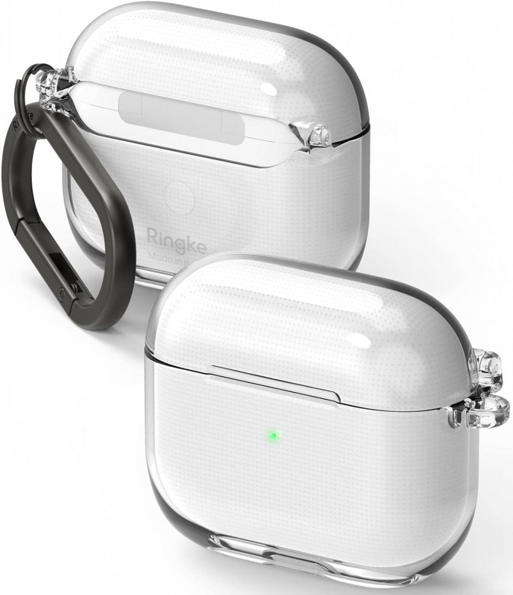 Ringke Hinge Case Apple AirPods 3 Hoesje Hard Plastic Transparant afbeelding 1