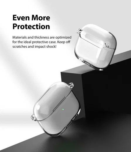 Ringke Hinge Case Apple AirPods 3 Hoesje Hard Plastic Transparant afbeelding 8