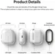 Ringke Hinge Case Apple AirPods 3 Hoesje Hard Plastic Transparant afbeelding 12