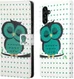 Samsung Galaxy A13 5G / A04s Hoesje Wallet Book Case Uilen Print afbeelding 3