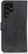 KHAZNEH Samsung Galaxy S22 Ultra Hoesje Retro Wallet Book Case Zwart afbeelding 6