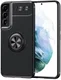 Samsung Galaxy S22 Plus Hoesje Magnetische Ring Kickstand Zwart afbeelding 1