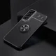 Samsung Galaxy S22 Plus Hoesje Magnetische Ring Kickstand Zwart afbeelding 2