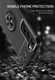 Samsung Galaxy S22 Plus Hoesje Magnetische Ring Kickstand Zwart afbeelding 7