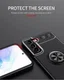 Samsung Galaxy S22 Plus Hoesje Magnetische Ring Kickstand Zwart afbeelding 9