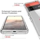 Google Pixel 6 Pro Hoesje Volledig Schokbestendig Cover Zwart Clear afbeelding 5