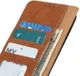 KHAZNEH Motorola Moto E20 / E40 Hoesje Portemonnee Book Case Bruin afbeelding 6