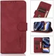 KHAZNEH Nokia G50 Hoesje Retro Wallet Book Case Kunstleer Rood afbeelding 8