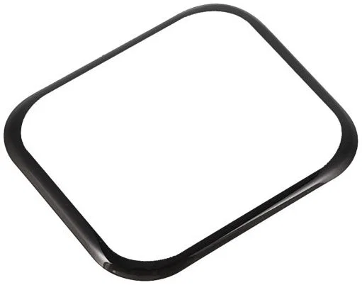 Apple Watch 45MM Screenprotector 3D Curved Edges Glass Zwart [2-Pack] afbeelding 4