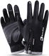 KYNCILOR Winter Handschoenen Touchscreen Wind en Water Proof Zwart L afbeelding 1
