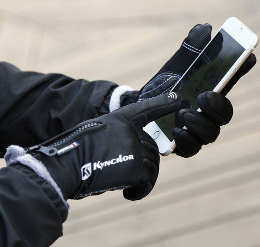 KYNCILOR Winter Handschoenen Touchscreen Wind en Water Proof Zwart L afbeelding 25