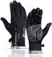 KYNCILOR Winter Handschoenen Touchscreen Wind en Water Proof Zwart L afbeelding 2
