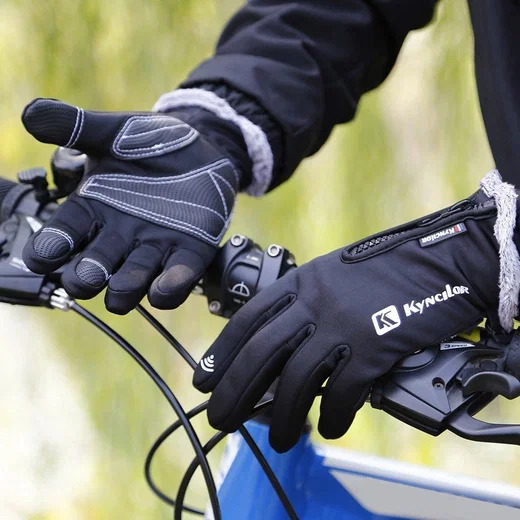 KYNCILOR Winter Handschoenen Touchscreen Wind en Water Proof Zwart XL afbeelding 15