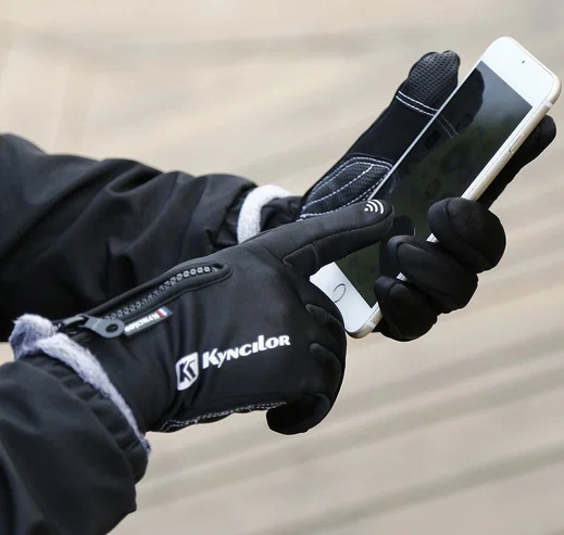 KYNCILOR Winter Handschoenen Touchscreen Wind en Water Proof Zwart XL afbeelding 18