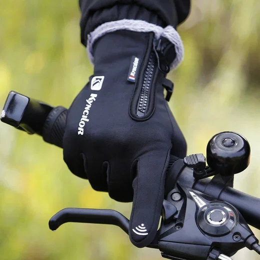 KYNCILOR Winter Handschoenen Touchscreen Wind en Water Proof Zwart XL afbeelding 19