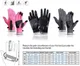 KYNCILOR Winter Handschoenen Touchscreen Wind en Water Proof Zwart XL afbeelding 20