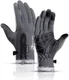 KYNCILOR Winter Handschoenen Touchscreen Wind en Water Proof Grijs M afbeelding 1