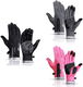 KYNCILOR Winter Handschoenen Touchscreen Wind en Water Proof Grijs XL afbeelding 9