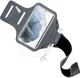 Mobiparts Comfort Fit Armband Samsung S21 Ultra Sporthoesje Zwart afbeelding 2