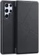 Dux Ducis Skin X Samsung Galaxy S22 Ultra Hoesje Portemonnee Zwart afbeelding 2