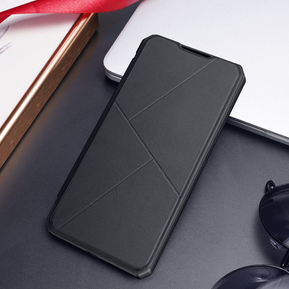 Dux Ducis Skin X Samsung Galaxy S22 Ultra Hoesje Portemonnee Zwart afbeelding 9