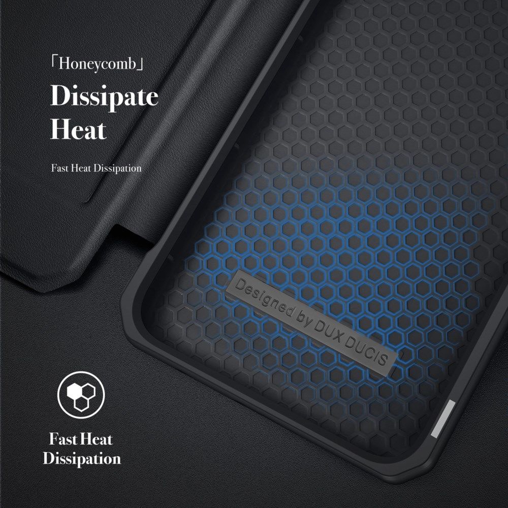 Dux Ducis Skin X Samsung Galaxy A13 5G / A04s Hoesje Book Case Zwart afbeelding 8
