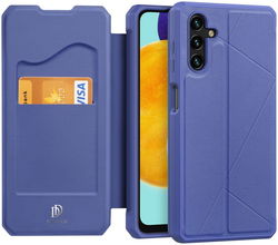 Dux Ducis Skin X Samsung Galaxy A13 5G / A04s Hoesje Book Case Blauw afbeelding