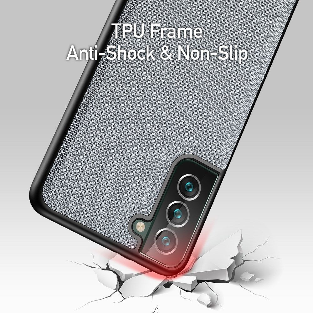 Dux Ducis Fino Series Samsung Galaxy S22 Plus Hoesje Back Cover Blauw afbeelding 4