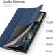 Dux Ducis Domo Nokia T20 Hoes Tri-Fold Book Case Blauw afbeelding 4
