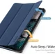Dux Ducis Domo Nokia T20 Hoes Tri-Fold Book Case Blauw afbeelding 5