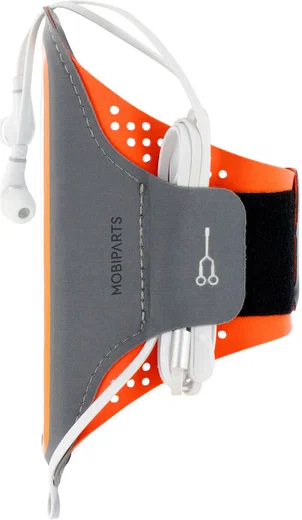 Mobiparts Comfort Fit Armband Samsung Galaxy A22 5G Sporthoesje Oranje afbeelding 11