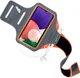 Mobiparts Comfort Fit Armband Samsung Galaxy A22 5G Sporthoesje Oranje afbeelding 2
