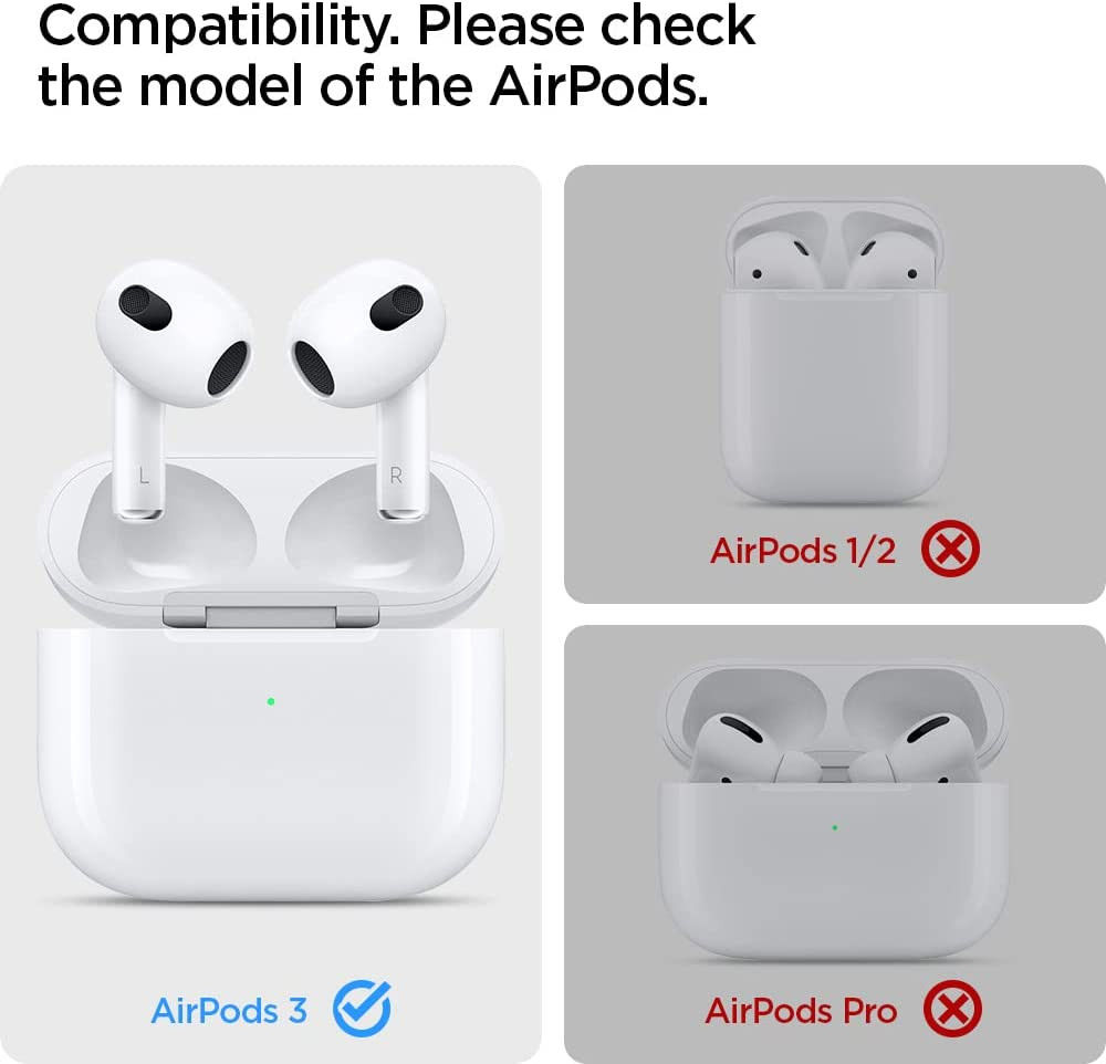 Spigen Urban Fit Apple AirPods 3 Hoesje Roze Goud afbeelding 10
