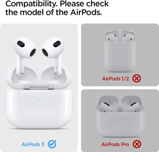 Spigen Urban Fit Apple AirPods 3 Hoesje Roze Goud afbeelding 10