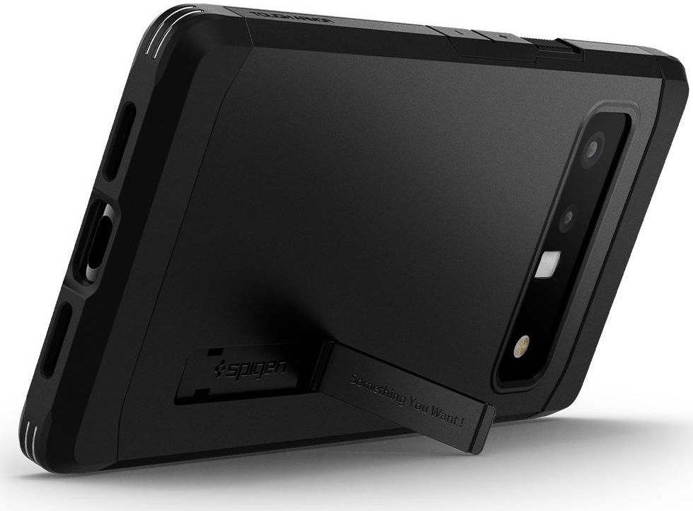 Spigen Tough Armor Google Pixel 6 Pro Hoesje Back Cover Zwart afbeelding 2