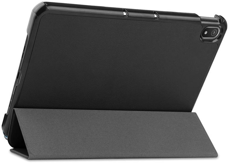 Nokia T20 Hoes Tri-Fold Book Case Kunstleer Zwart afbeelding 10