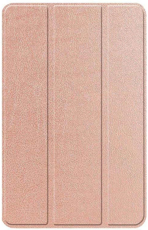 Nokia T20 Hoes Tri-Fold Book Case Kunstleer Rose Goud afbeelding 9