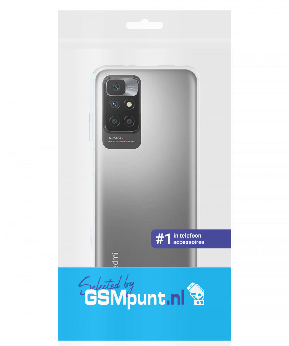 Xiaomi Redmi 10 Hoesje Dun TPU Back Cover Transparant afbeelding 4