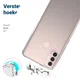 Motorola Moto E30/E40 Hoesje Schokbestendig TPU Back Cover Transparant afbeelding 2