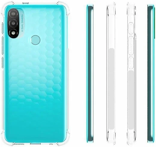 Motorola Moto E20 Hoesje Schokbestendig TPU Back Cover Transparant afbeelding 10